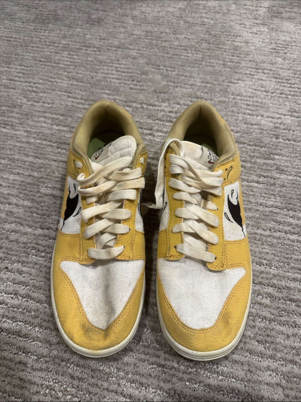 Nike Dunk Low Sun Club Yellow Sail Sneakers Men’s 10.5 DV1681-100
